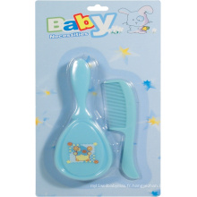 Ensemble de peigne et brosse en PP